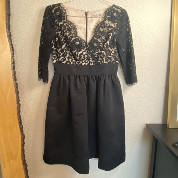 Eliza J Black Cocktail Dress | Size 8 - Picture 2 of 8